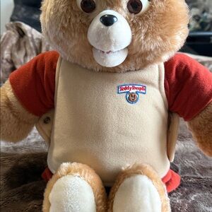 Teddy Ruxpin Teddy Bear 1984/1985 WOW Worlds Of Wonder